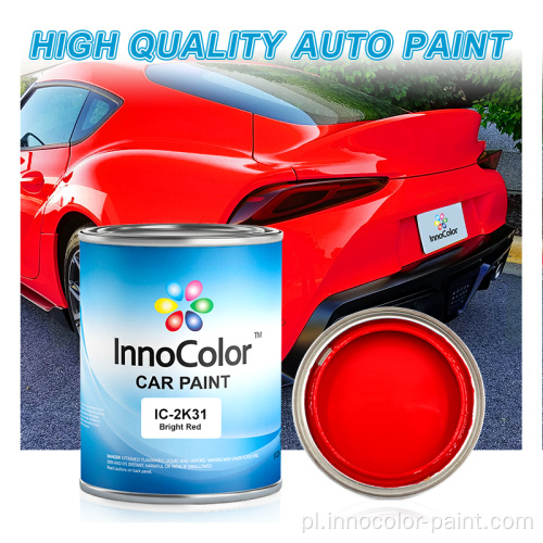 Innocolor Automotive Refinish Paint 1k Jasnoczerwony